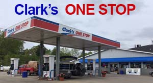 Clark's ONE STOP.