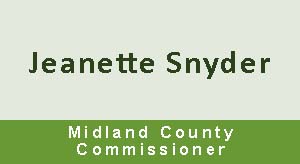 Jeanette Snyder, Midland Co Commissioner.