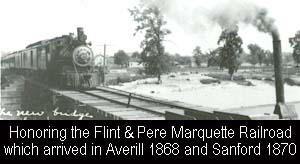 Honoring the Flint & Pere Marquette Railroad.