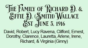 The Richard Wallace Family.