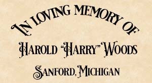 In Loving Memory of Harold Harry Woods.