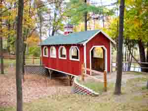 The River Walk Covered Bridge