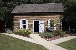 Log Cabin - Moved in 1971.