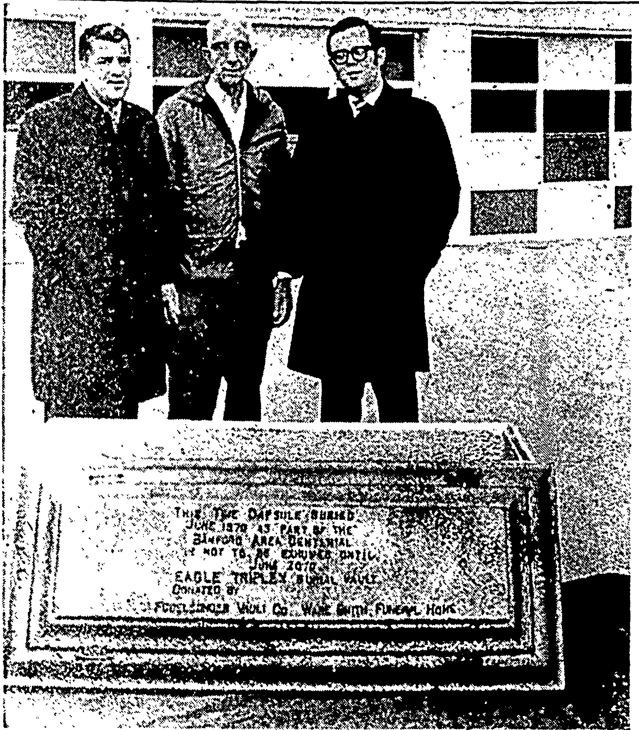 1970 Centennial Time Capsule
