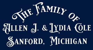 The Families of Allen J. & Lydia Cole