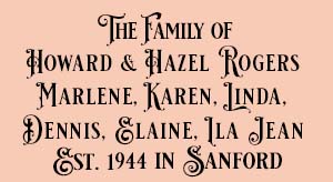 The Family of Howard & Hazel Rogers