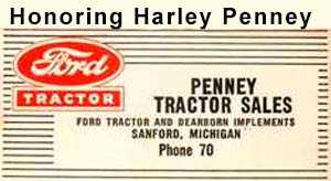 Honoring Harley Penney.